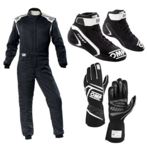 OMP First-S Suit Professional Racing Bundle For Medium Sized Drivers